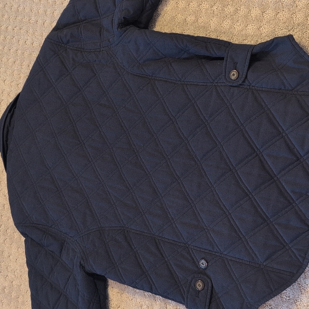 Vintage Women's L.L. Bean Quilted Coat With Thermomor Thermal Insulation - Picture 13 of 16